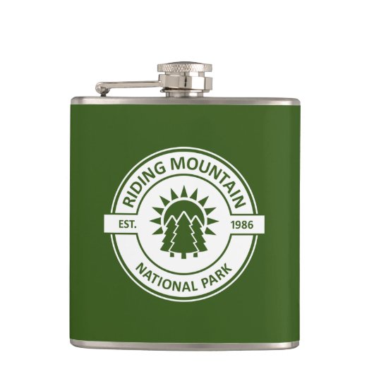 Nationaal park van het berggebied heupfles (Voorkant)