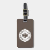 Nationaal park van het bos Saguaro Sun Trees Bagagelabel (Voorkant verticaal)