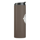 Nationaal park van het bos Saguaro Sun Trees Thermosbeker (Gedraaid links)