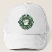 Nationaal park van het bos Saguaro Sun Trees Trucker Pet (Voorkant)