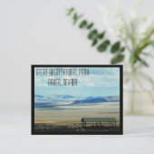 Nationaal park van het grote bekken briefkaart (Staand voorkant)