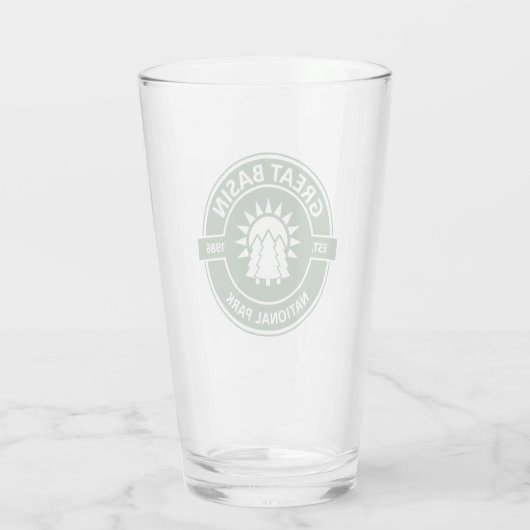 Nationaal park van het grote bekken glas (Achterkant)