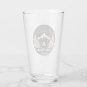 Nationaal park van het grote bekken glas (Achterkant)