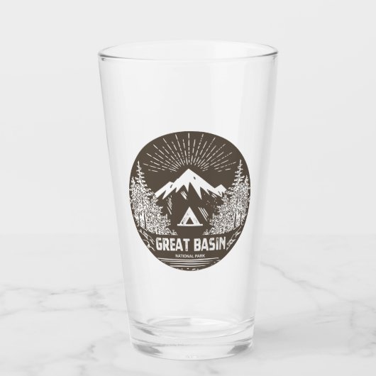 Nationaal park van het grote bekken glas (Voorkant)