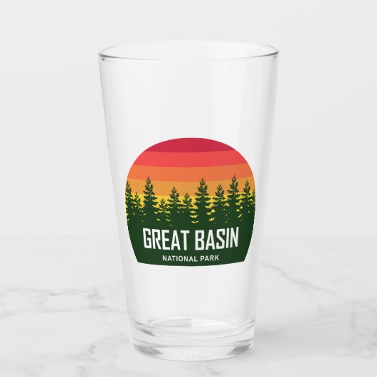 Nationaal park van het grote bekken glas (Voorkant)