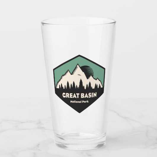Nationaal park van het grote bekken glas (Voorkant)