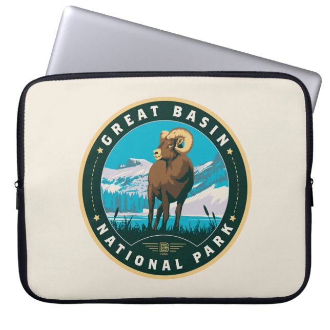 Nationaal park van het grote bekken laptop sleeve (Voorkant)