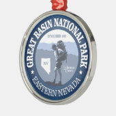 Nationaal park van het grote bekken metalen ornament (Links)
