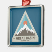 Nationaal park van het grote bekken metalen ornament (Links)
