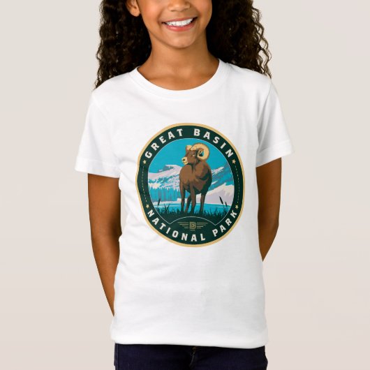 Nationaal park van het grote bekken t-shirt (Voorkant)