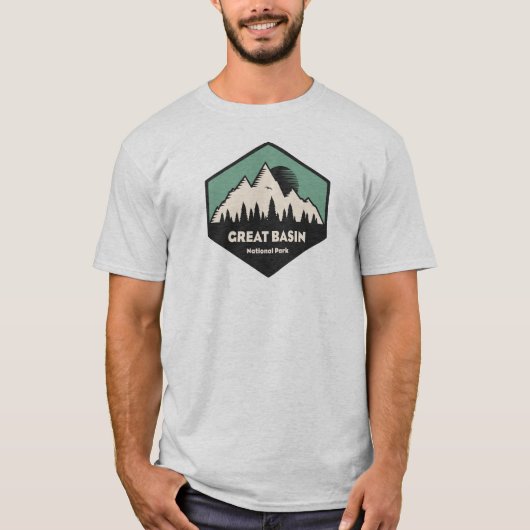 Nationaal park van het grote bekken t-shirt (Voorkant)