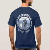 Nationaal park van het grote bekken t-shirt (Achterkant)