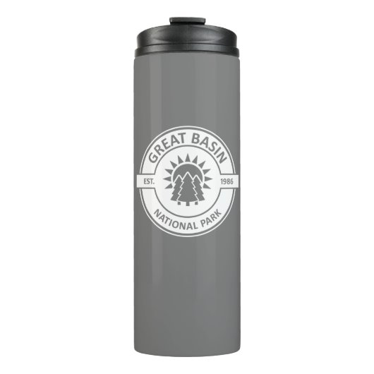 Nationaal park van het grote bekken thermosbeker (Voorkant)