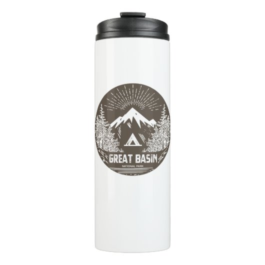 Nationaal park van het grote bekken thermosbeker (Voorkant)