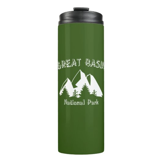 Nationaal park van het grote bekken thermosbeker (Voorkant)