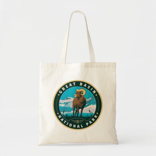 Nationaal park van het grote bekken tote bag (Voorkant)