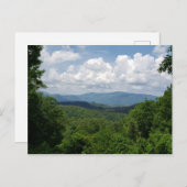 Nationaal park van het Grote Smokeberggebied in Ga Briefkaart (Voorkant / Achterkant)