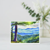 Nationaal park van het Grote Smoky Mountains 2 Briefkaart (Staand voorkant)