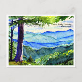 Nationaal park van het Grote Smoky Mountains 2 Briefkaart (Voorkant)