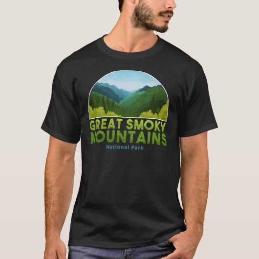 Nationaal park van het Grote Smoky T Shirt Hike (Voorkant)