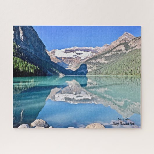 Nationaal park van het Louise Banff Jigzaag Puzzle Legpuzzel (Horizontaal)