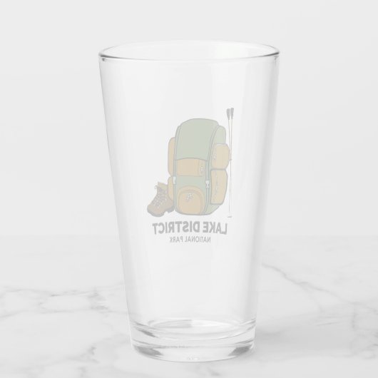 Nationaal park van het meer glas (Achterkant)