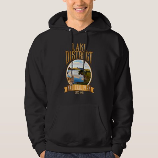 Nationaal park van het meer hoodie (Voorkant)