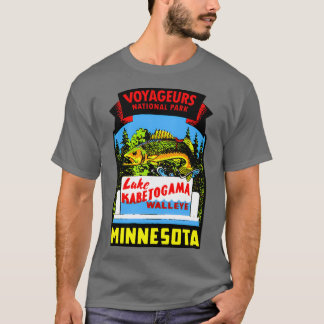 Nationaal park van het meer Kabetogama  Tr T-shirt