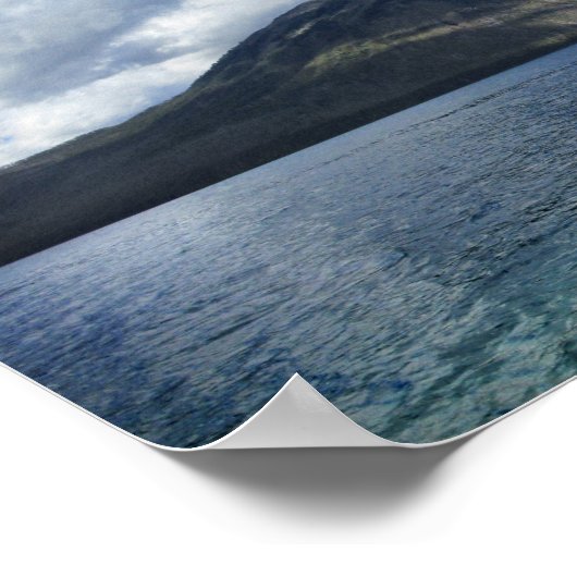 Nationaal park van het meer McDonald - Glacier Poster (Hoek)