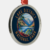 Nationaal Park van het meer Metalen Ornament (Rechts)