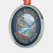 Nationaal Park van het meer Metalen Ornament (Links)