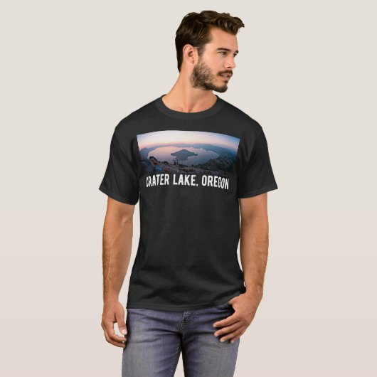 Nationaal park van het meer Oregon T-shirt (Voorkant volledig)