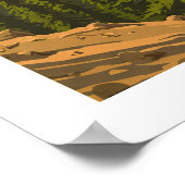 Nationaal park van het meer poster (Hoek)
