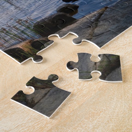 Nationaal park van het meer van Acadia Desert Eagl Legpuzzel (Zijkant)