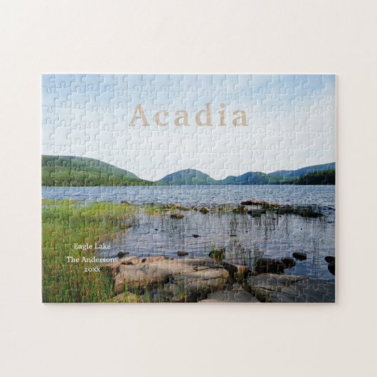 Nationaal park van het meer van Acadia Desert Eagl Legpuzzel (Horizontaal)