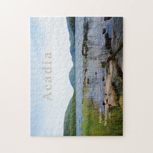 Nationaal park van het meer van Acadia Desert Eagl Legpuzzel (Verticaal)