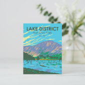 Nationaal park van het meer van Buttermere Briefkaart (Staand voorkant)