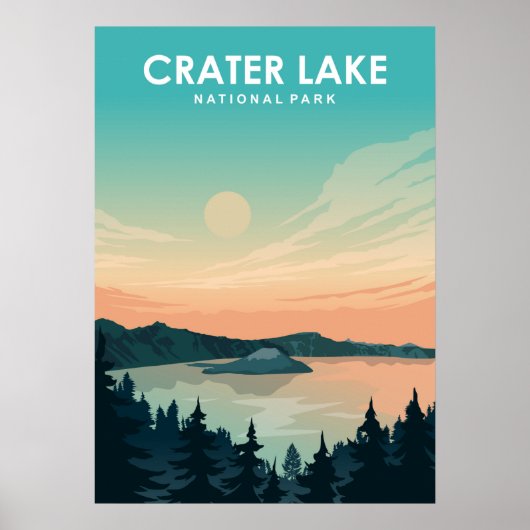 Nationaal park van het meer van de kerker poster (Voorkant)