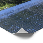Nationaal park van het meer van de Rocky Mountain Poster (Hoek)