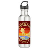 Nationaal park van het meer van het kerker Hiking Waterfles (Voorkant)