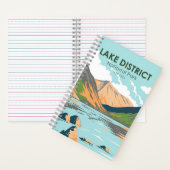 Nationaal park van het meer Wasdale Notitieboek (Binnen)