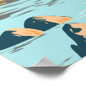 Nationaal park van het meer Wasdale Poster (Hoek)