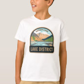 Nationaal park van het meer Wasdale T-shirt (Voorkant)