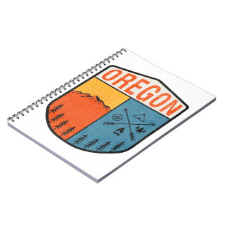 Nationaal park van het  oregon Portland Notitieboek