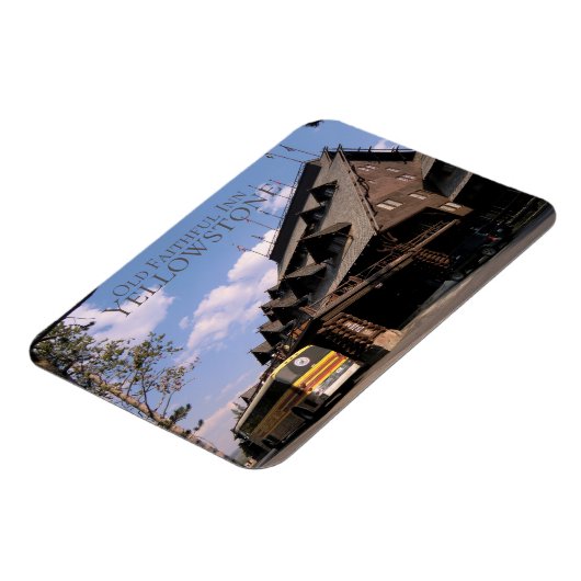 Nationaal park van het oude trouwe in Yellowstone Magneet (Linkerzijde)