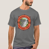 Nationaal park van het park van Cuyahoga Retro Com T-shirt (Voorkant)