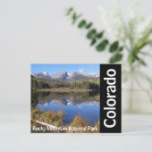 Nationaal park van het Rocky Mountain Colorado Spr Briefkaart (Staand voorkant)