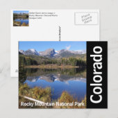 Nationaal park van het Rocky Mountain Colorado Spr Briefkaart (Voorkant / Achterkant)