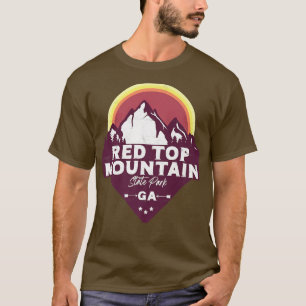 Nationaal park van het Rode Hooggebergte Georgia N T-shirt