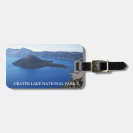 Nationaal park van het schilderachtig meer bagagelabel